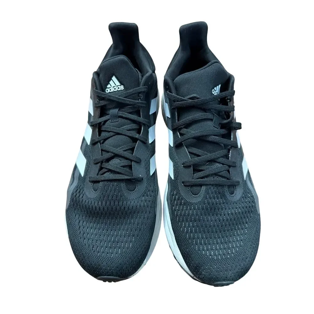 Adidas Men's Solar Glide 4 Black & White Running Sneakers Shoes Size 13